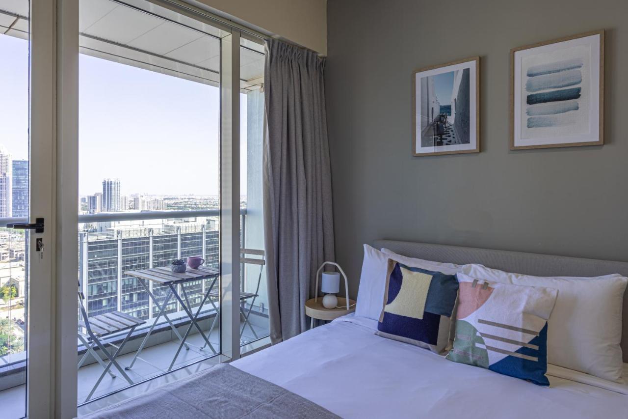 Higuests - Modern Studio With Incredible City Skyline View Dubai Exterior photo