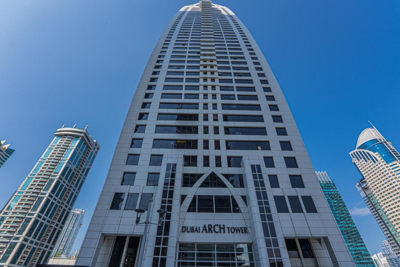 Higuests - Modern Studio With Incredible City Skyline View Dubai Exterior photo