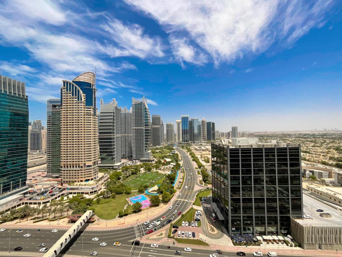 Higuests - Modern Studio With Incredible City Skyline View Dubai Exterior photo